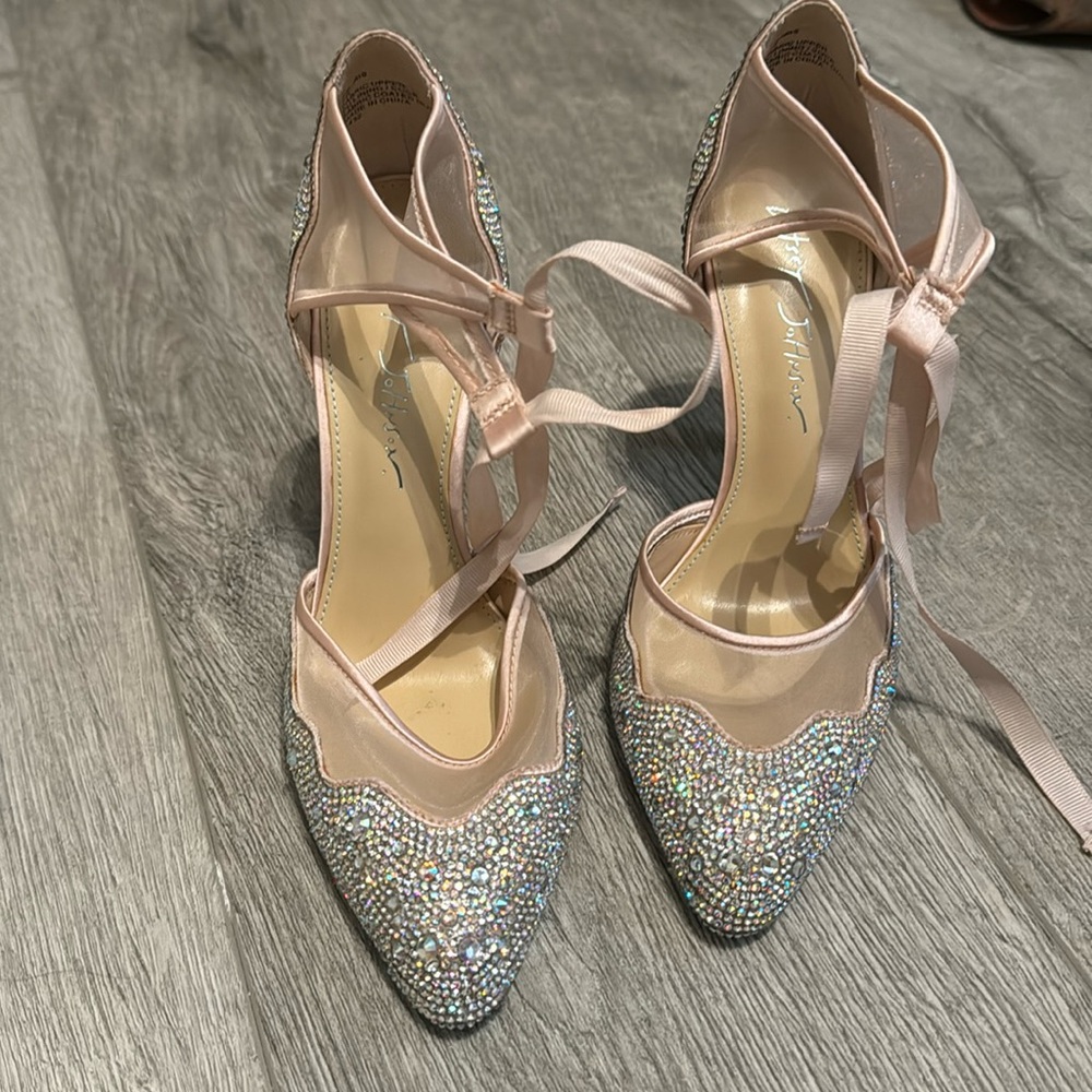 Betsy Johnson sparkle Heels